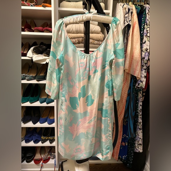 Tara Jarmon silk shift dress - Picture 3 of 7